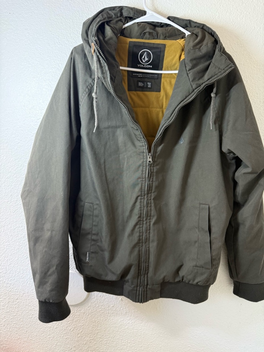 Volcom Men's Hernan 10k Heavyweight Hooded Jacket